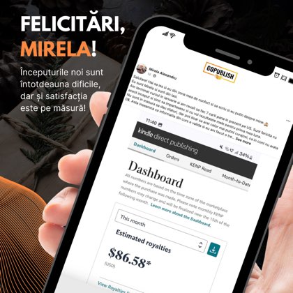 Mesaj din comunitatea GoPublish