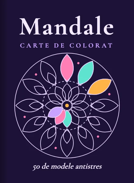 Carte de colorat, adulți
